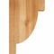 Ekena Millwork Alpine Rough Sawn Corbel, Western Red Cedar, 4"W x 8"D x 12"H COR04X08X12ALP00RWR - alternate 4